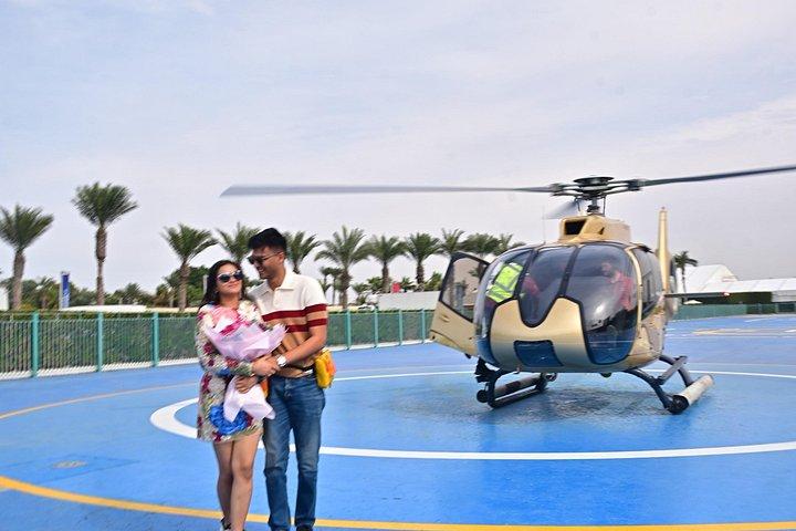 Ultimative Dubai Helicopter Tour mit optionalen Transfers