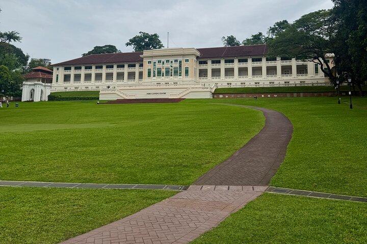 Fort Canning und Singapore River machen mit