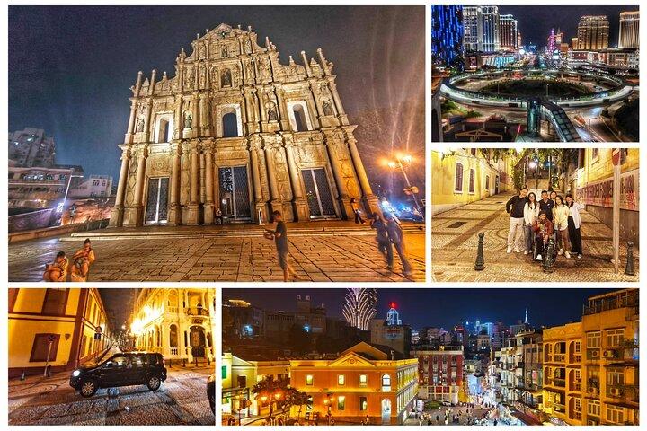 Macau Night City Tour｜Private Tour with Local Driver-Guide