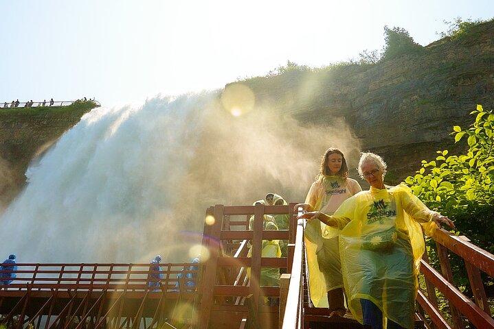 O melhor de Niagara Falls EUA: Cave of the Winds e a Virgem da Neblina