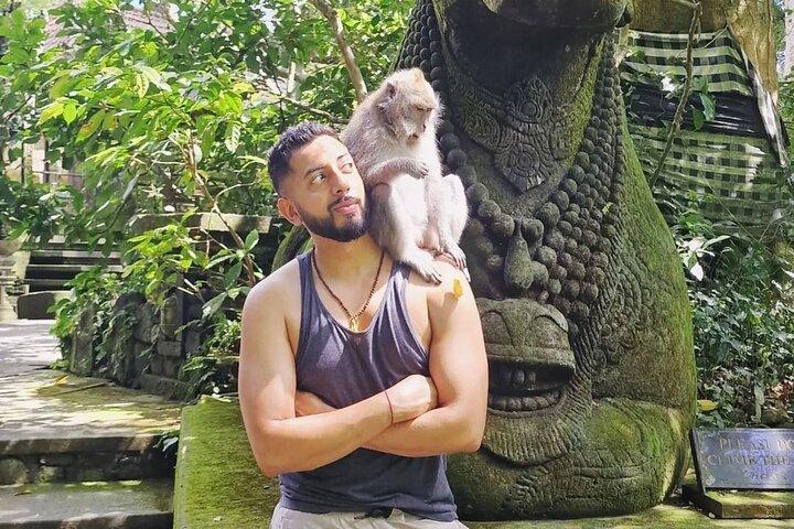 Tegenungan waterval, Monkey Forest & Ubud traditionele markt