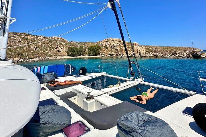 Mykonos Delos Rhenia Daglig kryssning med grill, drycker och transfer