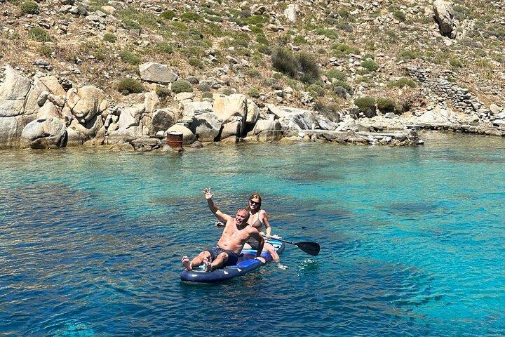 Mykonos Delos Rhenia Daglig kryssning med grill, drycker och transfer
