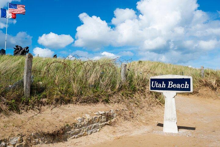 Visite privée plages débarquement américain au départ de Bayeux