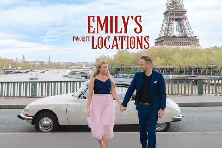 Paris TV Show Tour in a Open Top Vintage French Car Citroen DS