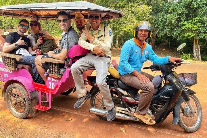 Full-Day Tuk-Tuk Tour af Angkor Temples fra Siem Reap