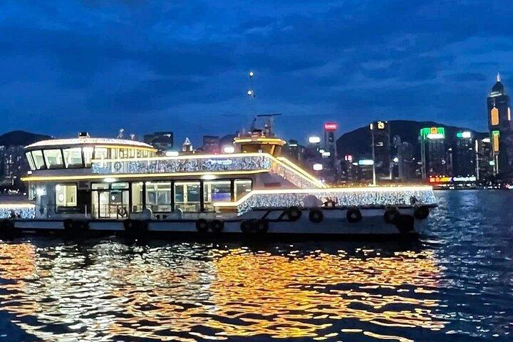HK : Crucero por el puerto de Victoria al atardecer