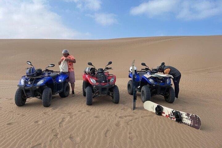 Quad Bike & Sandboard Adventure com Transferência – Agadir