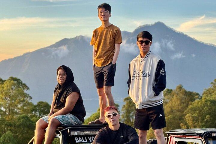 Mount Batur jeep tur og varm kilde