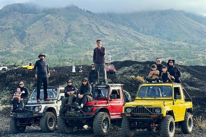 Mount Batur jeep tur og varm kilde