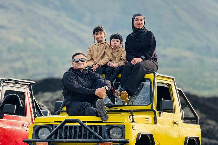 Mount Batur jeep tur og varm kilde