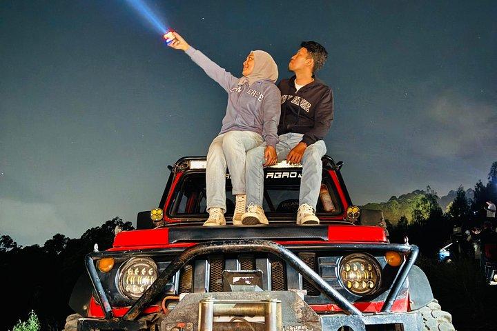 Mount Batur jeep tur og varm kilde