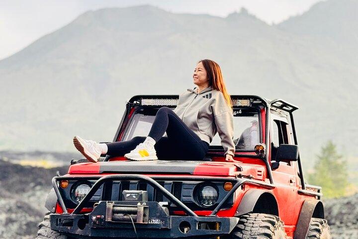 Mount Batur jeep tur og varm kilde