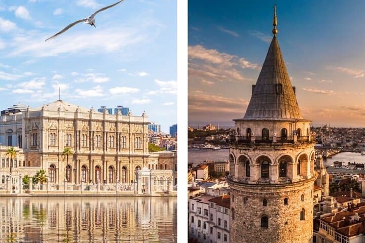 Dolmabahce Palace and Galata Tower Combo in Istanbul