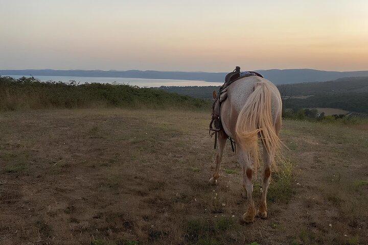 Horseback Ride in the Tolfa Mountains near Bracciano