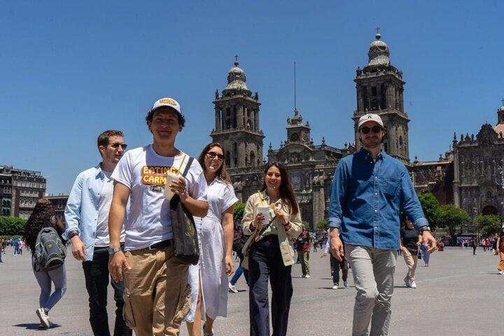 Matrundtur i Mexico City i den historiska stadskärnan: Arv på en tallrik