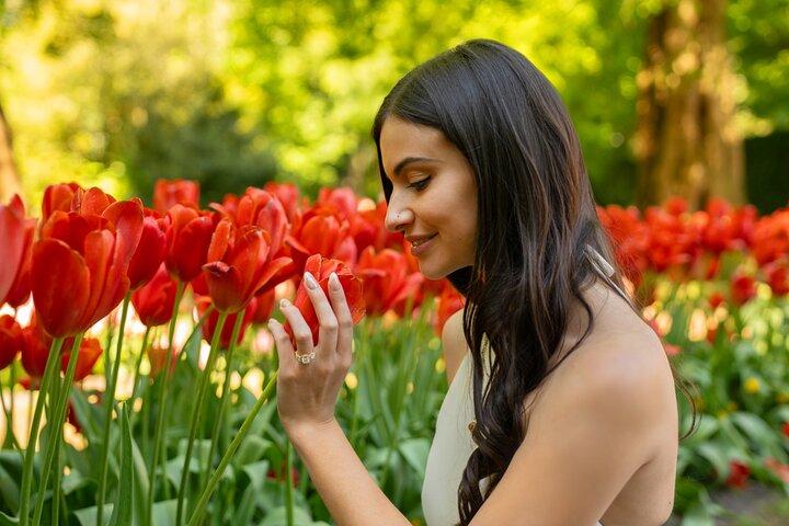 Keukenhof Tulip Garden Photoshoot près d'Amsterdam