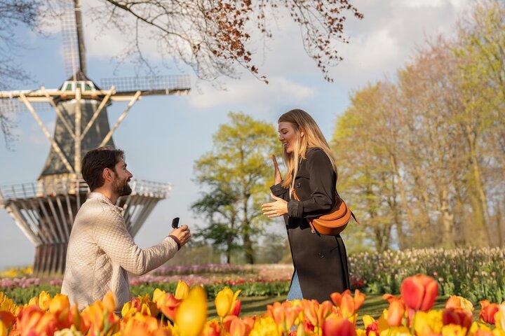 Keukenhof Tulip Garden Photoshoot près d'Amsterdam