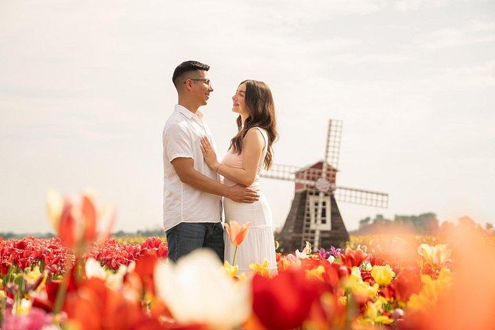 Tulip Fields Fotoshoot & Tour bij Amsterdam