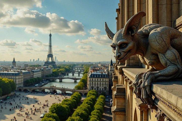 ノートルダム大聖堂へのアクセスと屋外ウォーキングツアー