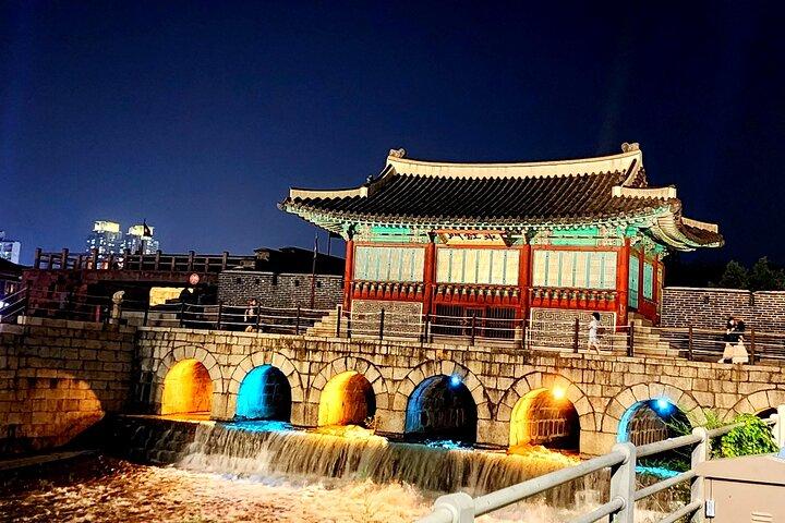 Tour notturno della fortezza di Suwon Hwaseong da Seul