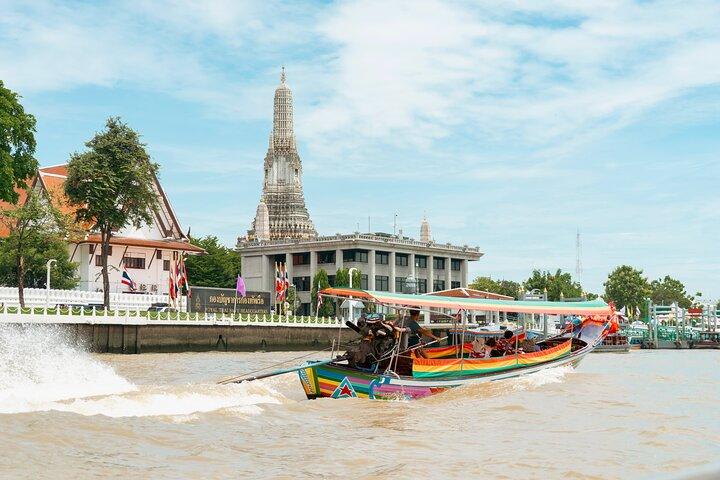 Visite cachée en bateau longue queue de Bangkok à Big Buddha & Canal Life 2hrs
