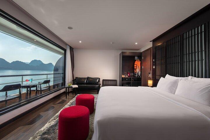 Scarlet Pearl Cruise Ha Long Lan Ha Bay 2 jours 1 nuit au départ de Hanoï