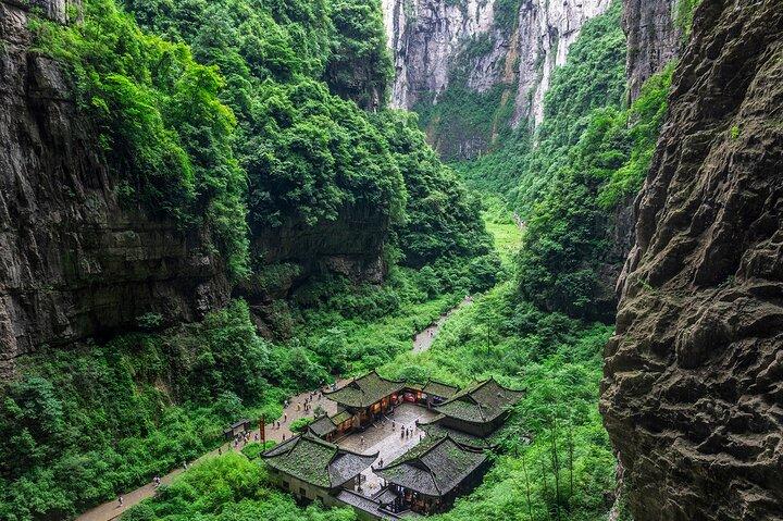 2 dagars Exponering av Wulong Private Tour Show och Cave Hotpot