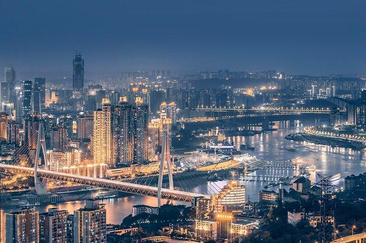 Visite privée d'une journée Chongqing Chiyou Jiuli City Wujiang Gallery