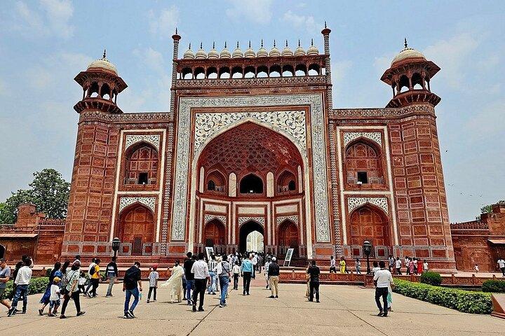 Privat dagstur till Taj Mahal och Fatehpur Sikri från Jaipur