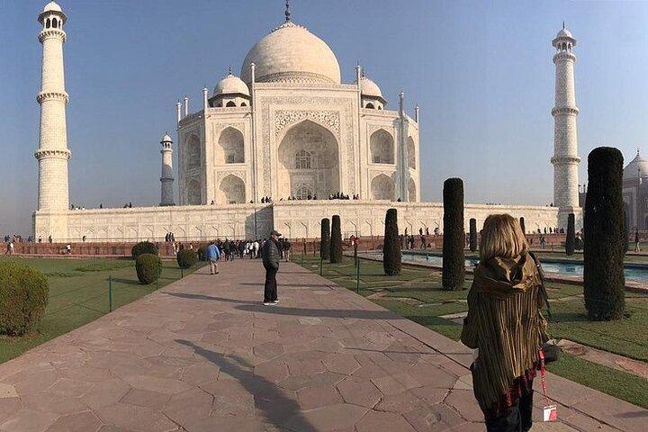 Privat dagstur till Taj Mahal och Fatehpur Sikri från Jaipur