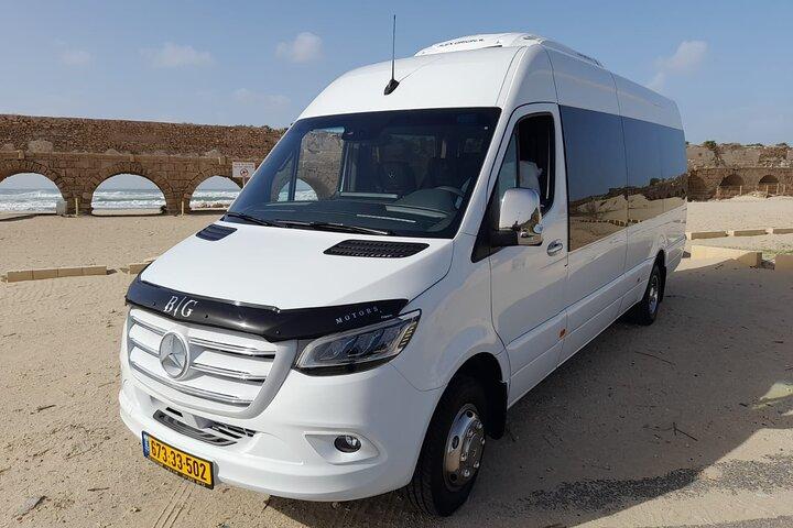送迎 - ハイファ、TLV、空港、JLM、ヨルダン - VIPミニバス