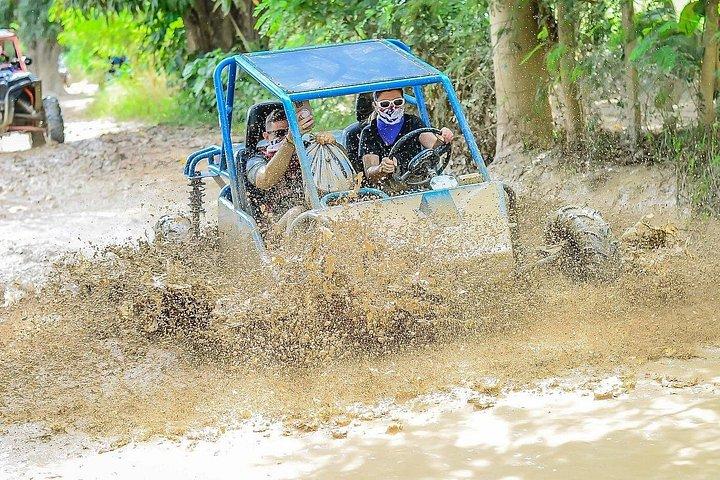 Punta Cana Off-Road Buggy Tour Macao Beach and Cave Experience