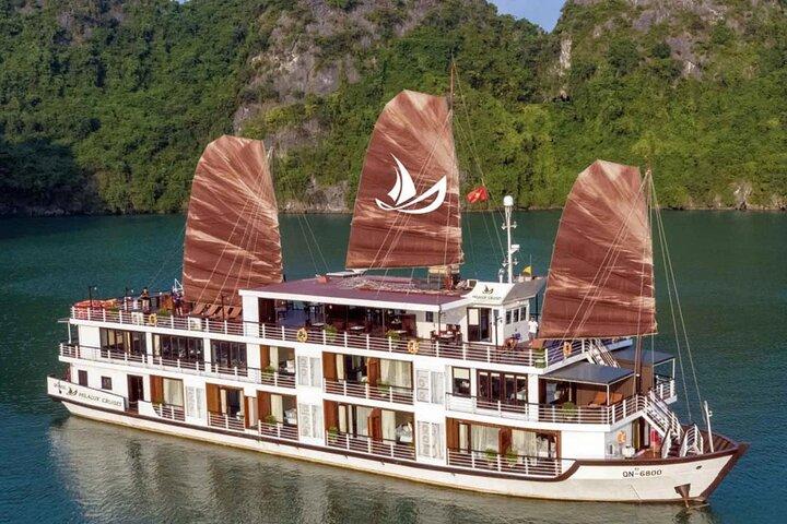 Halong Milalux 5 estrellas crucero 2d1n, todo incluido, traslado