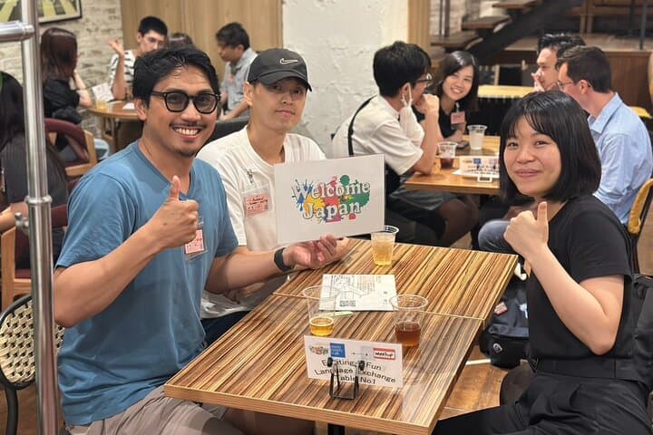 Meet Osaka locals and Japanese speaking experience at Cafe Umeda
