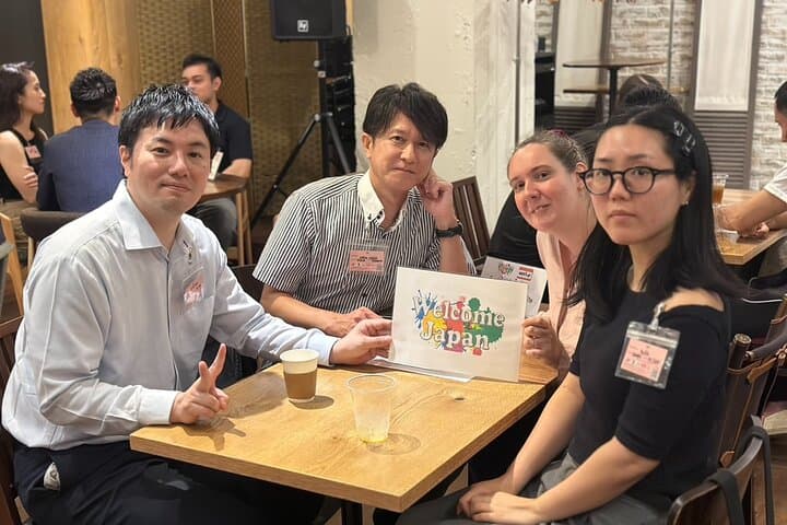 Meet Osaka locals and Japanese speaking experience at Cafe Umeda