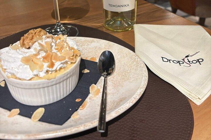 Dîner de six plats et accord vin macédonien au Dropstop Gastrobar