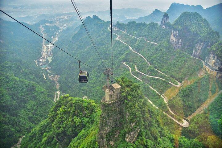 Zhangjiajie Tianmen Mountain Day Trip Cable Car and Glass Skywalk