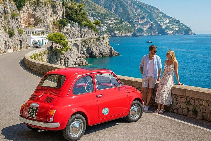 Sorrento/Positano: Privé Amalfi Coast Tour door Vintage Fiat 600