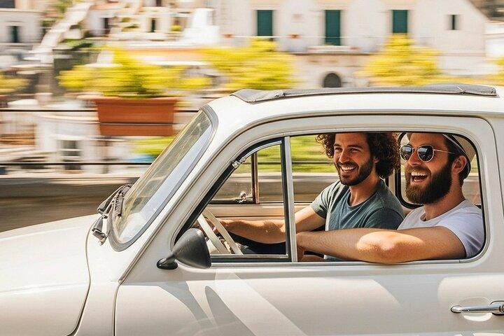 Sorrento/Positano: Privé Amalfi Coast Tour door Vintage Fiat 600