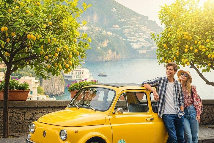 Sorrento/Positano: Privé Amalfi Coast Tour door Vintage Fiat 600