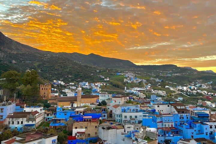 Chefchaouen om natten