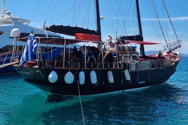 3 Island Cruise from Athens Unlimited Food Wine and Scenic Views