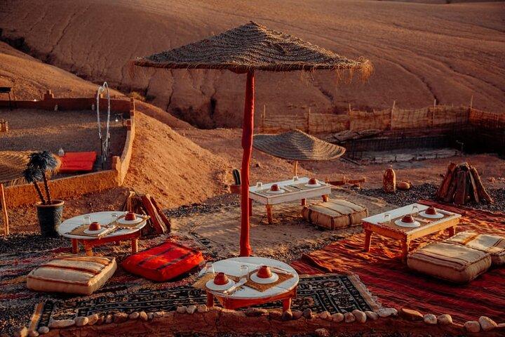 Agafay Desert Quad and Camel Ride with Dinner Show