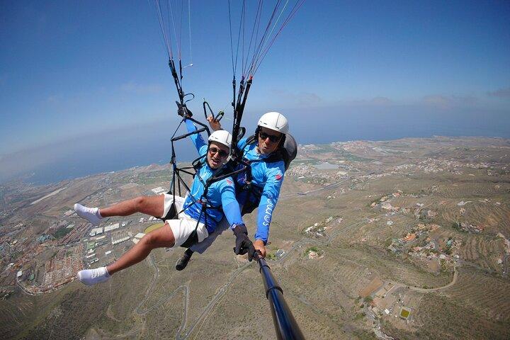 Gleitschirm Tandemflug auf Teneriffa Süd ¡HOLA!