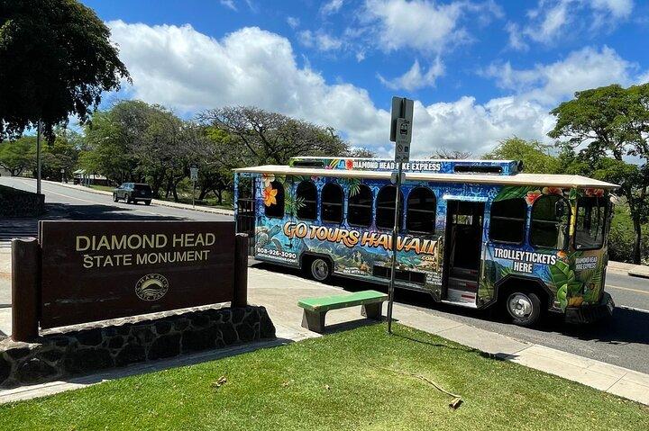 Diamond Head Hike Shuttle con boletos de reserva incluidos