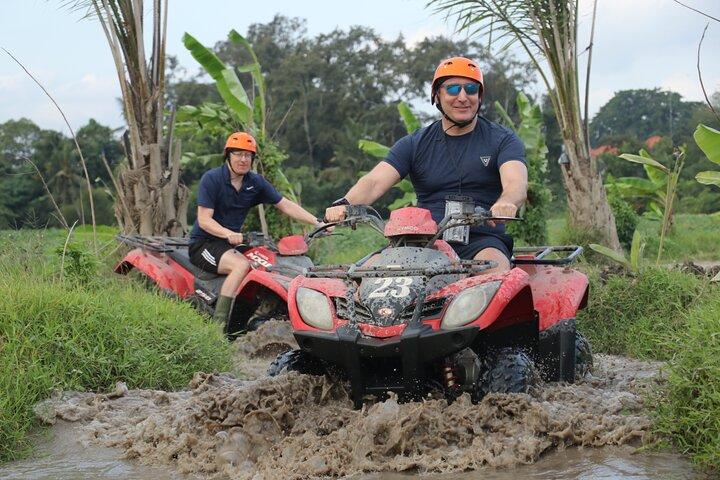 Tubo de cueva del río Ubud y aventura en quad ATV con todo incluido