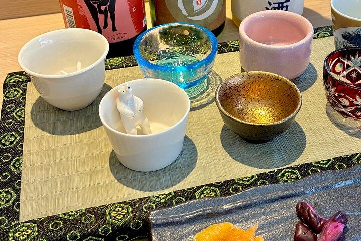 日本酒ソムリエによる京都プライベート日本酒試飲会 - 三条茶翠庵