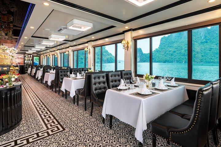 [Ha Long Bay] Luxus-Kreuzfahrt Tagestour von Hanoi, Buffet, Kajak