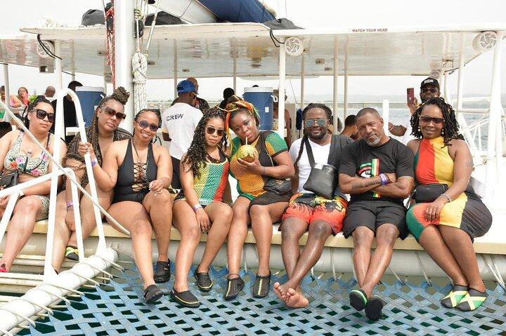 Party Catamaran Sunset Ricks Cafe Negril Open Bar und DJ